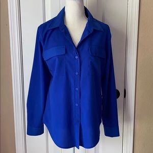 Royal blue shirt